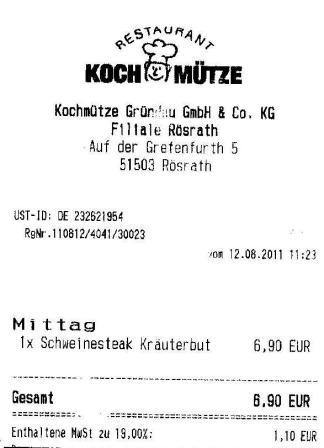 drcm Hffner Kochmtze Restaurant